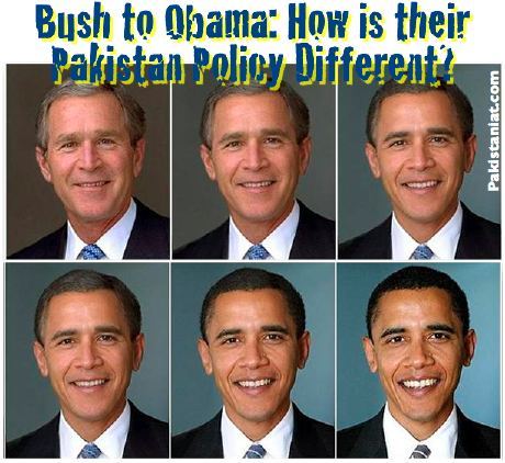 Bush & Obama : Identical Policies to Pakistan?