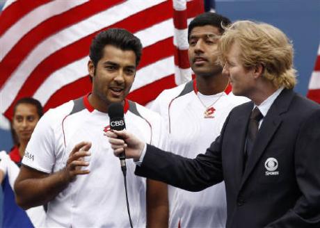 Pakistani Tennis Star Asiam Qureshi Calls for Peace at U.S. Open 2010